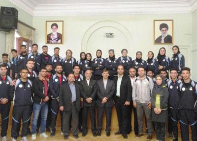 تیم کونگ فو ایران در مسابقات بین المللی ارمنستان اول شد
