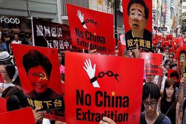 واکنش رئیس اجرایی هنگ کنگ به اعتراضات مردمی