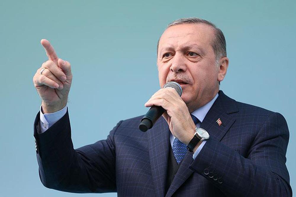 مخالفت اردوغان با عقب نشینی از سوریه