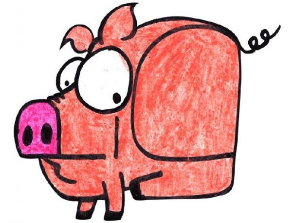 نقاشی خوک برای بچه ها؛ طرح هایی زیبا برای رنگ آمیزی